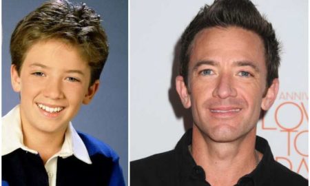David Faustino's eyes and hair color