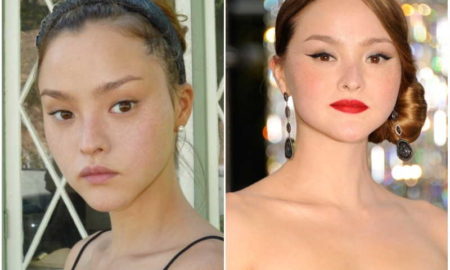 Devon Aoki's eyes and hair color