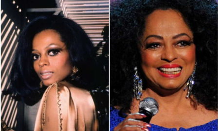 Diana Ross's eyes and hair color