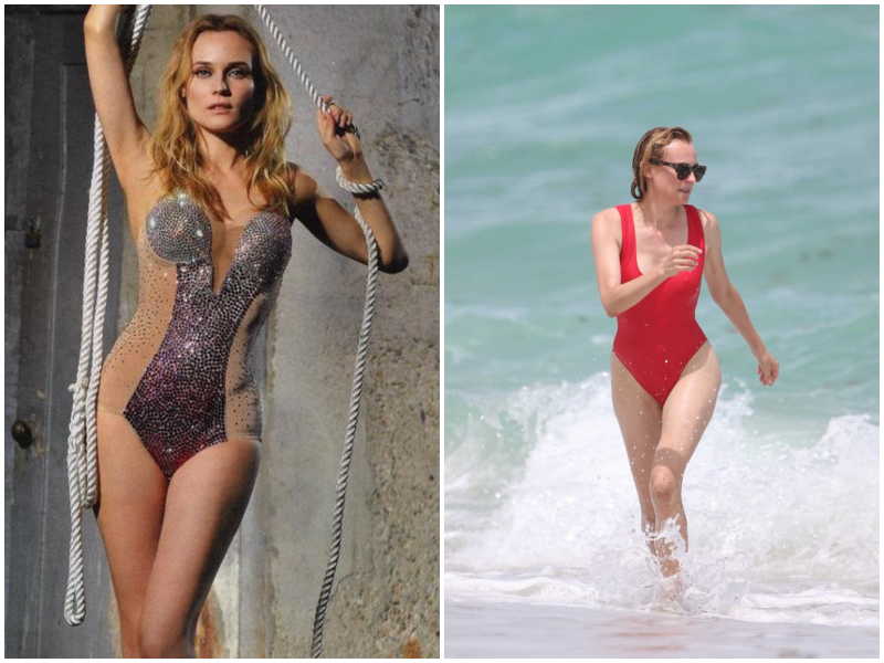 Diane Kruger's body Diane Kruger's height, weight and body measurements
