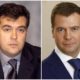 Dmitry Medvedev's eyes and hair color