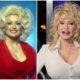 Dolly Parton's eyes and hair color