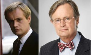 David McCallum's eyes and hair color