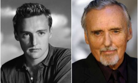 Dennis Hopper's eyes and hair color