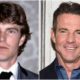 Dennis Quaid's eyes and hair color