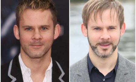 Dominic Monaghan's eyes and hair color