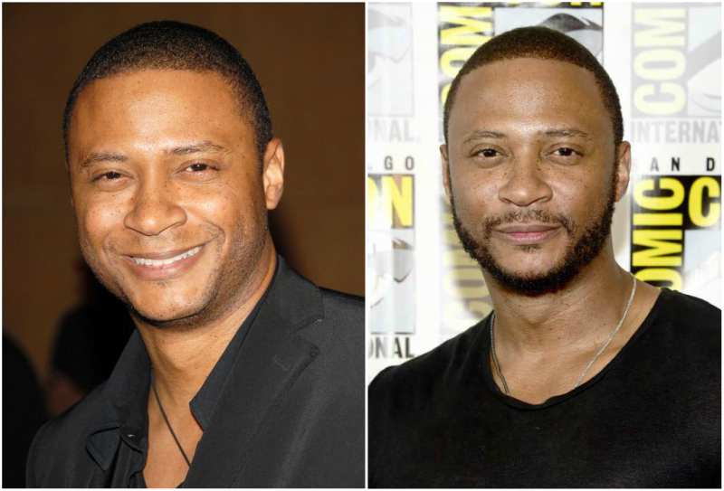 David Ramsey's eyes color - brown and hair color - black David Ramsey's eyes and hair color