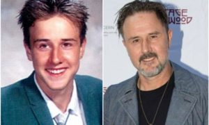 David Arquette's eyes and hair color
