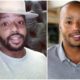 Donald Faison's eyes and hair color
