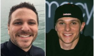 Drew Lachey's eyes and hair color