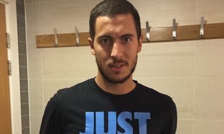 Eden Hazard's eyes and hair color