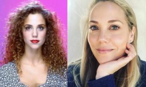 Elizabeth Berkley's eyes and hair color