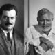 Ernest Hemingway's eyes and hair color