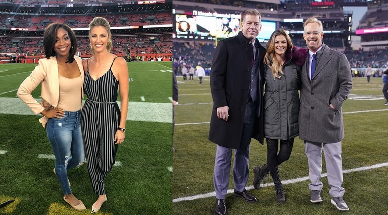 Erin Andrews' height - 5’10” (178 cm) Erin Andrews' height, weight and body measurements