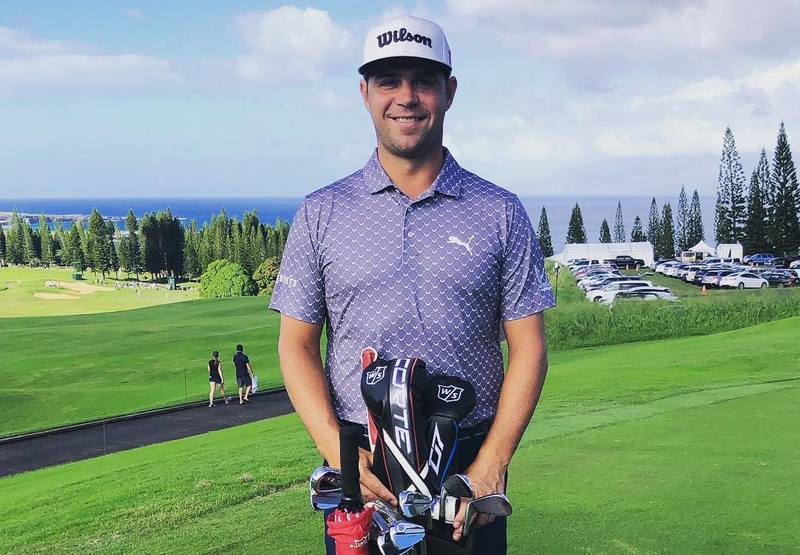 Gary Woodland's eyes and hair color - brown Gary Woodland's eyes and hair color